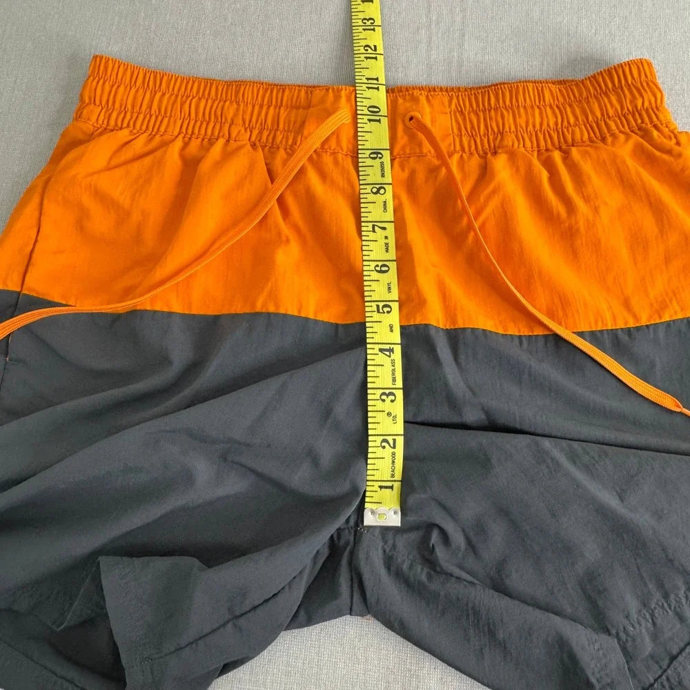 cos mens swim‎ shorts gray/orange Size S